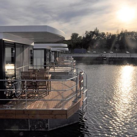Hausboote Marina Braunsbedra Villa Bagian luar foto