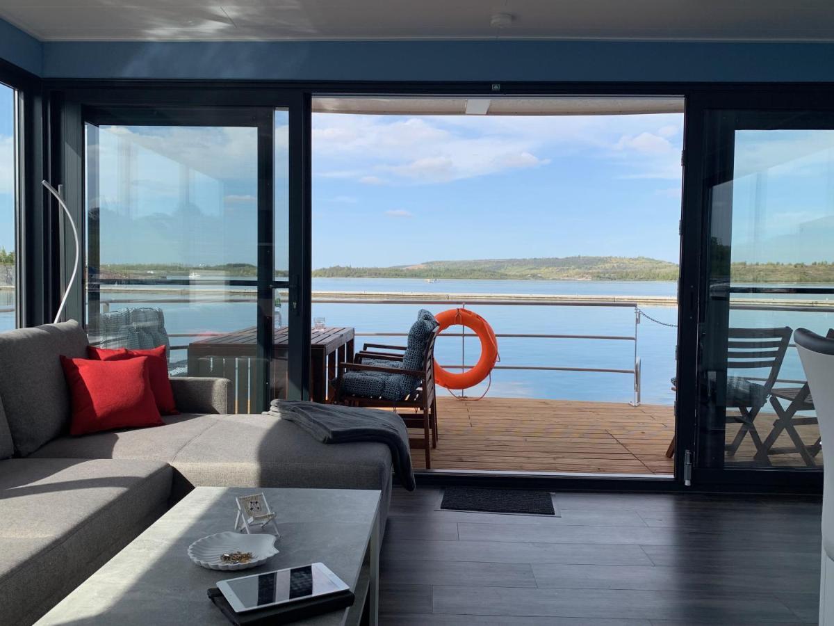 Hausboote Marina Braunsbedra Villa Bagian luar foto