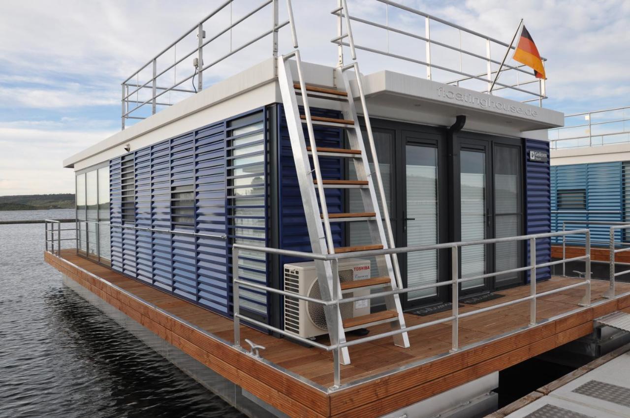 Hausboote Marina Braunsbedra Villa Bagian luar foto